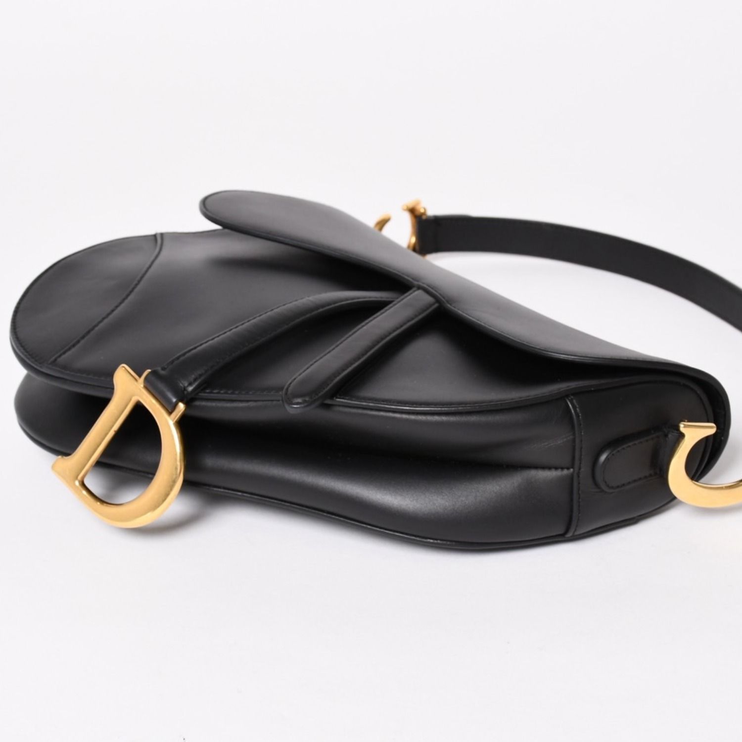 極美品 Christian Dior クリスチャンディオール SADDLE BAG サドル