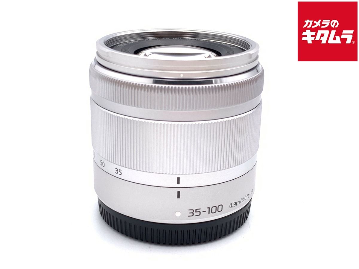 【中古】 【美品】 パナソニック LUMIX G VARIO 35-100mm F4.0-5.6 ASPH. MEGA O.I.S. [H-FS35100] シルバー