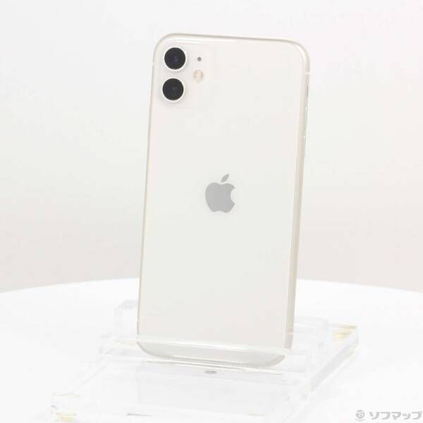 ソフマップ 〔中古品〕 iPhone11 256GB ホワイト MWM82J／A SIMフリー【262】 27,201円