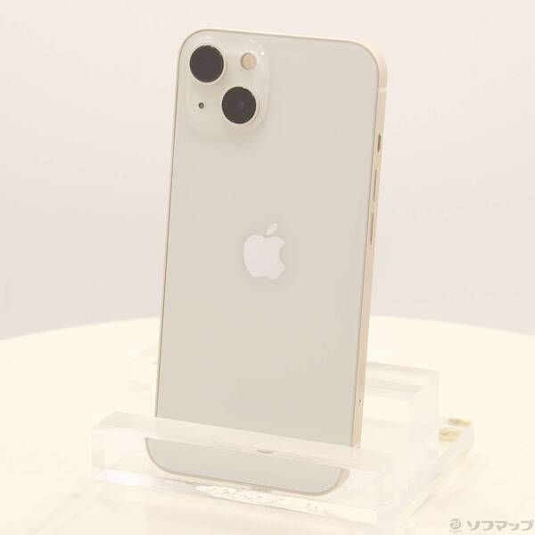 ソフマップ 〔中古品〕 iPhone13 128GB スターライト MLND3J／A SIMフリー【349】