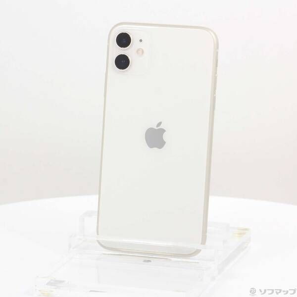 ソフマップ 〔中古品〕 iPhone11 64GB ホワイト NWLU2J／A SIMフリー【258】