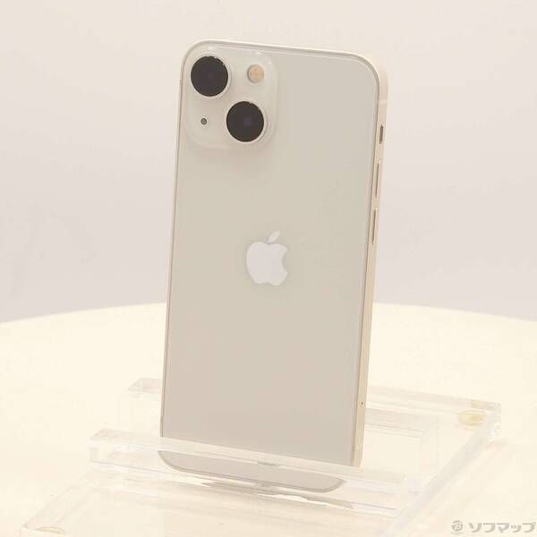 ソフマップ 〔中古品〕 iPhone13 mini 128GB スターライト MLJE3J／A SIMフリー【196】