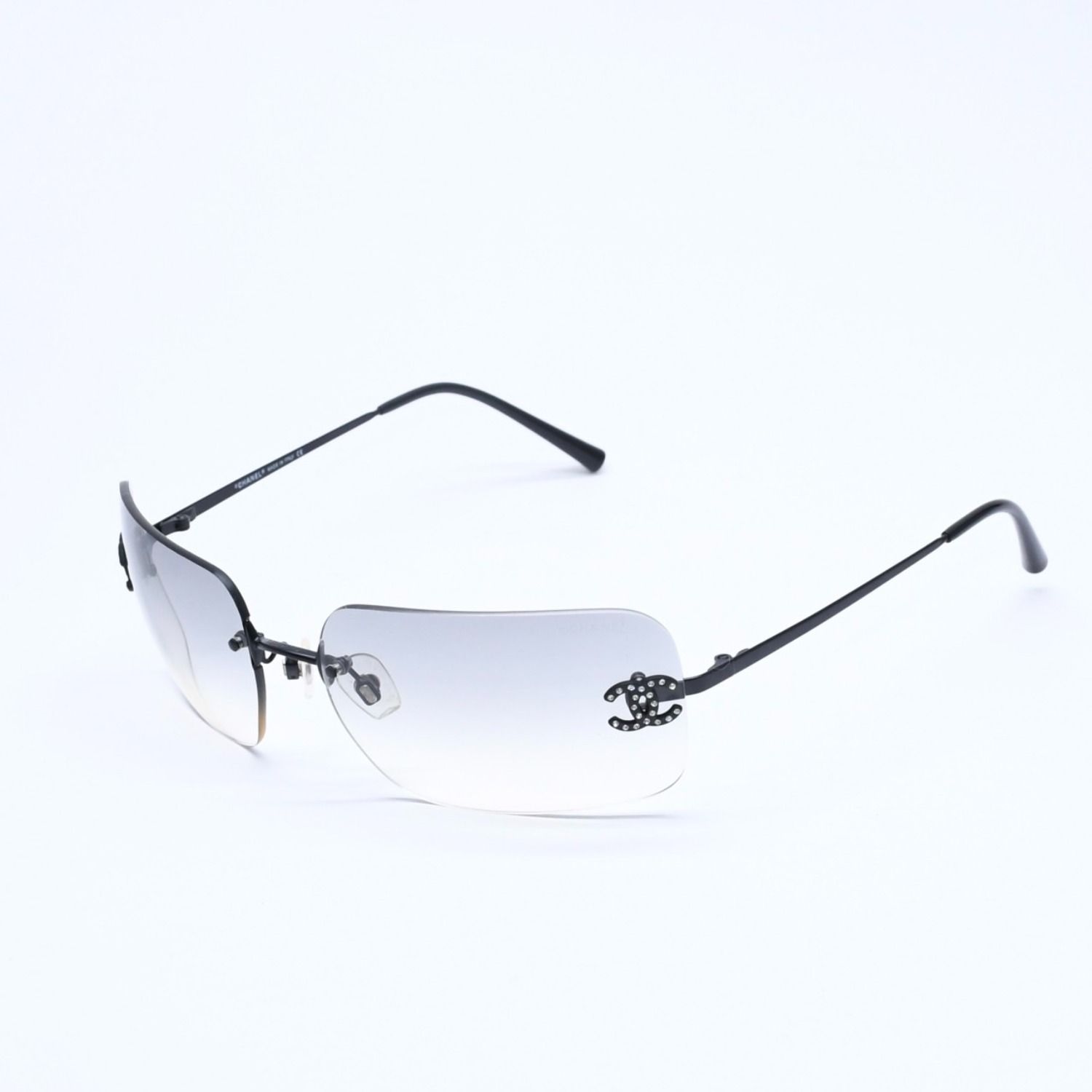 vCHANEL シャネル リムレス サングラス 4017-D c.170/8G サイズ62□17