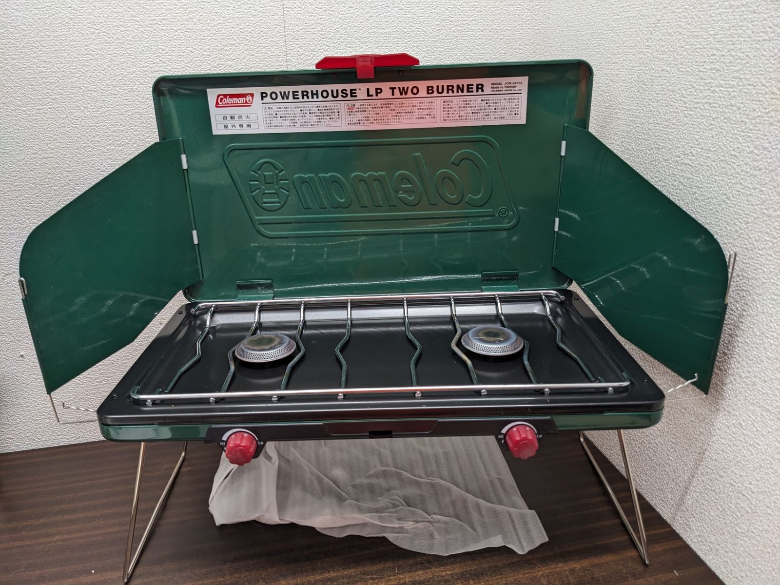 美品◎Coleman 2バーナー パワーハウス JCM-S201A ツーバーナー