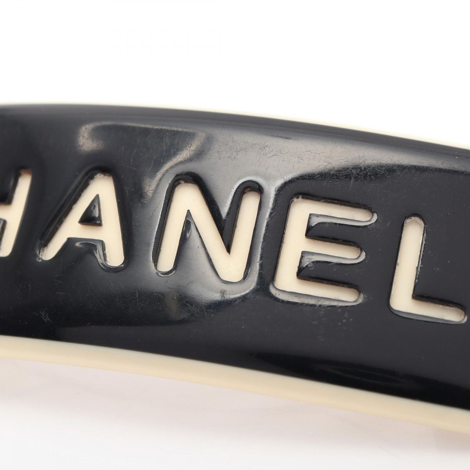 シャネル CHANEL バレッタ ロゴ その他 ロゴバレッタ レディース Used