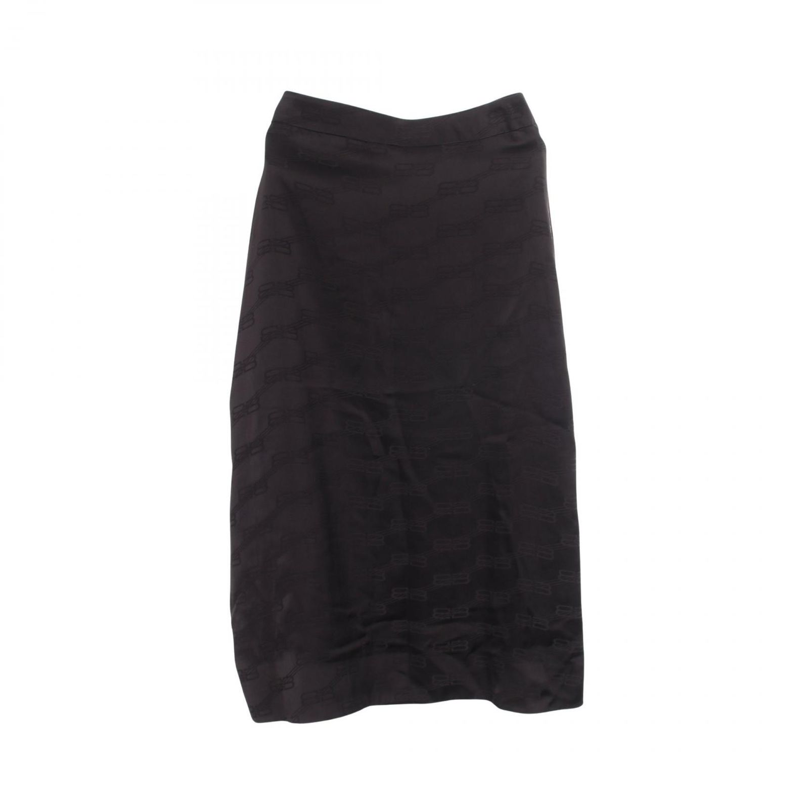 バレンシアガ BALENCIAGA スカート BBモノグラム 746133 レーヨン BBモノグラム スカート レディース Used A