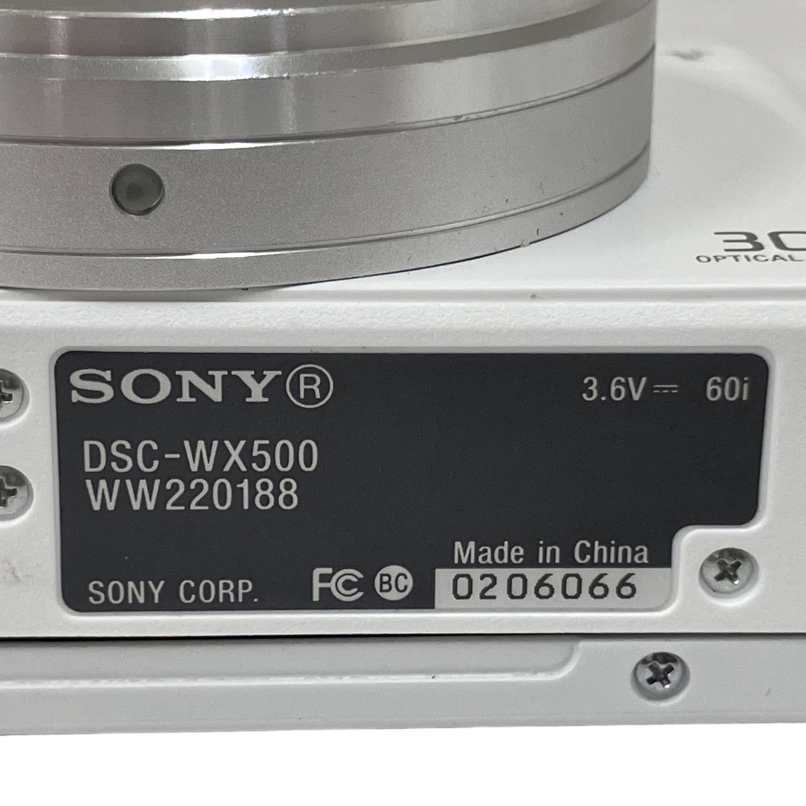 SONY DSC-WX500 Cyber-shot コンパクトデジタルカメラ コンデジ
