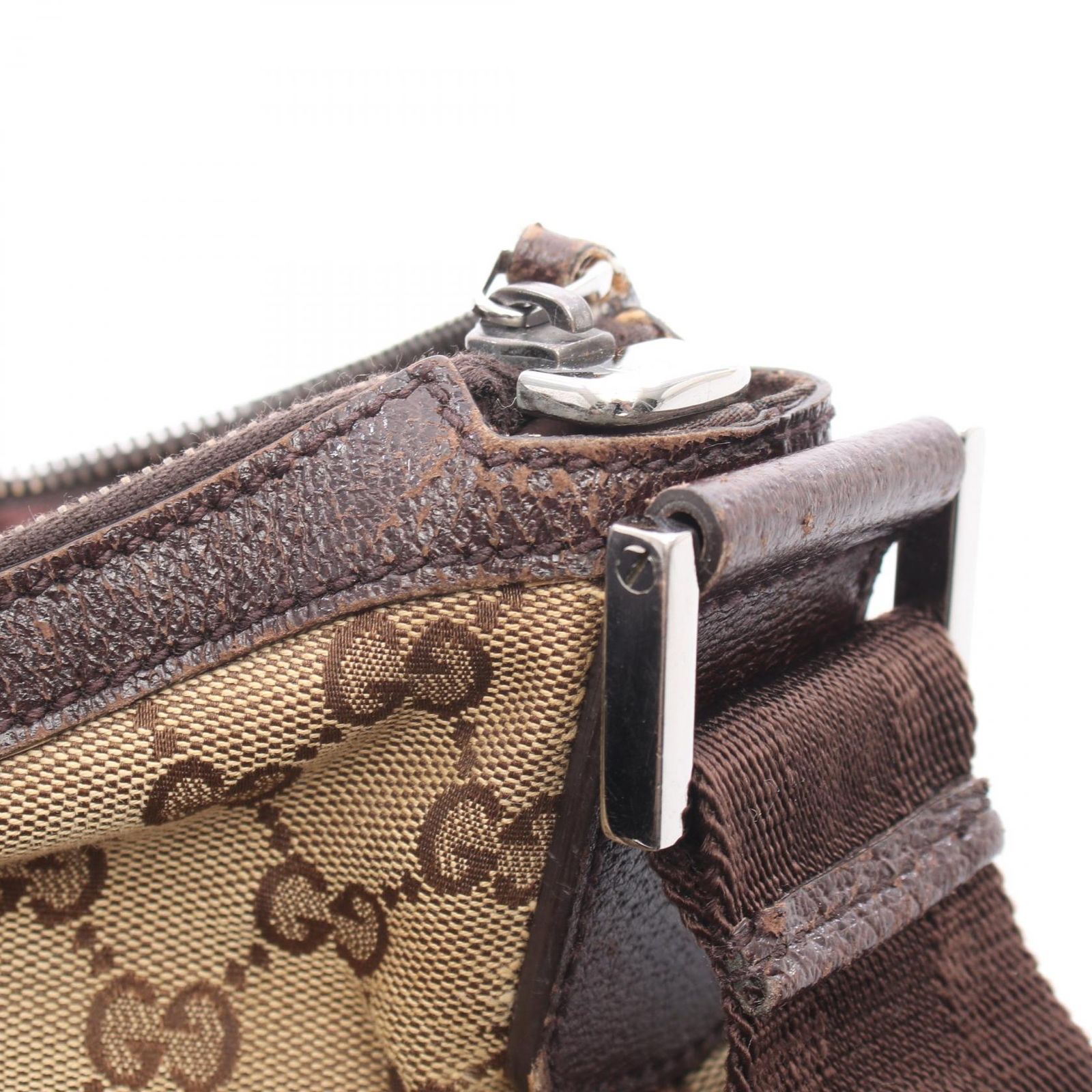 グッチ GUCCI ショルダーバッグ GGキャンバス 181092 ベージュ