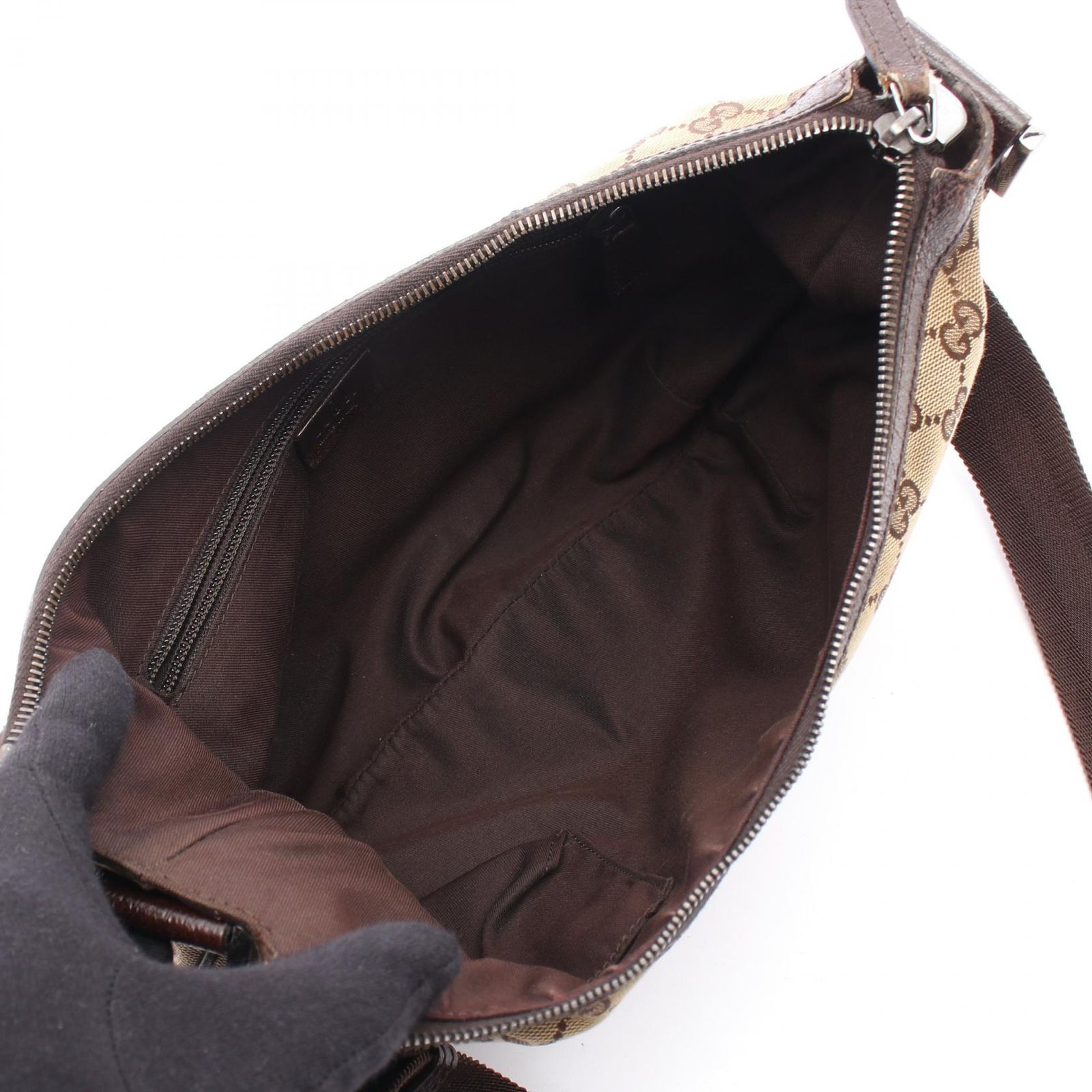 グッチ GUCCI ショルダーバッグ GGキャンバス 181092 ベージュ