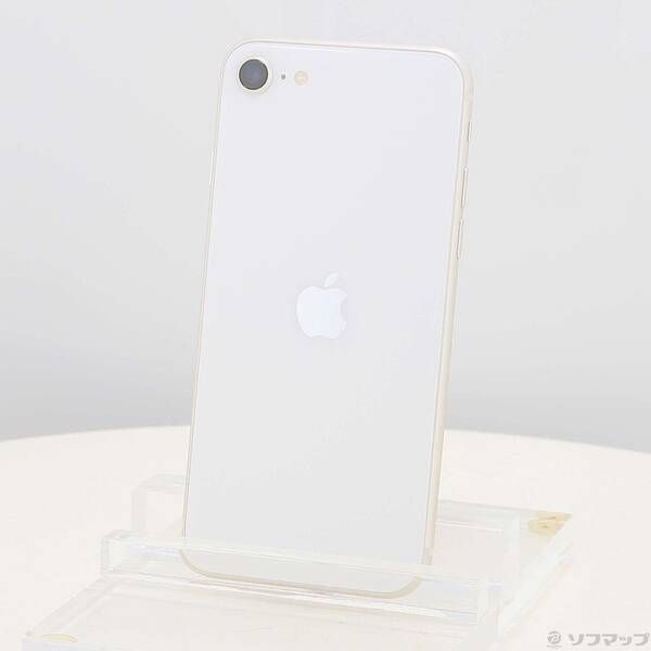ソフマップ 〔中古品〕 iPhone SE 第3世代 64GB スターライト MMYD3J／A SIMフリー【295】 21,352円