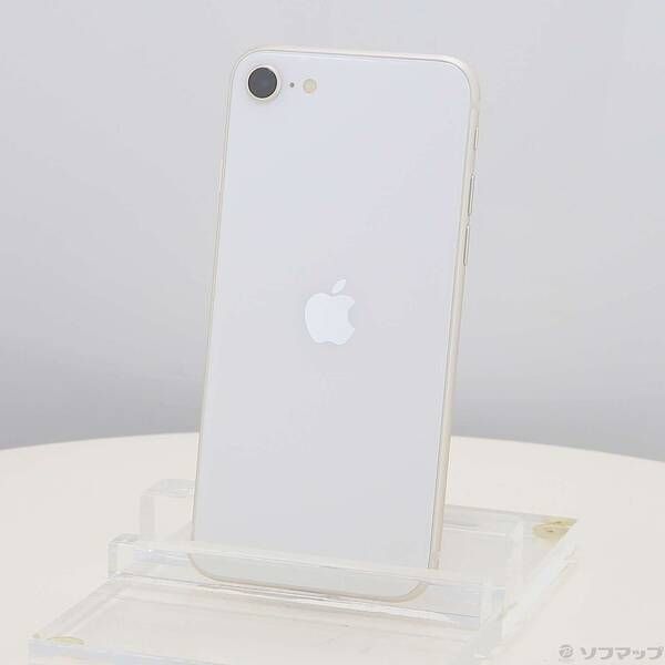 ソフマップ 〔中古品〕 iPhone SE 第3世代 64GB スターライト MMYD3J／A SIMフリー【258】