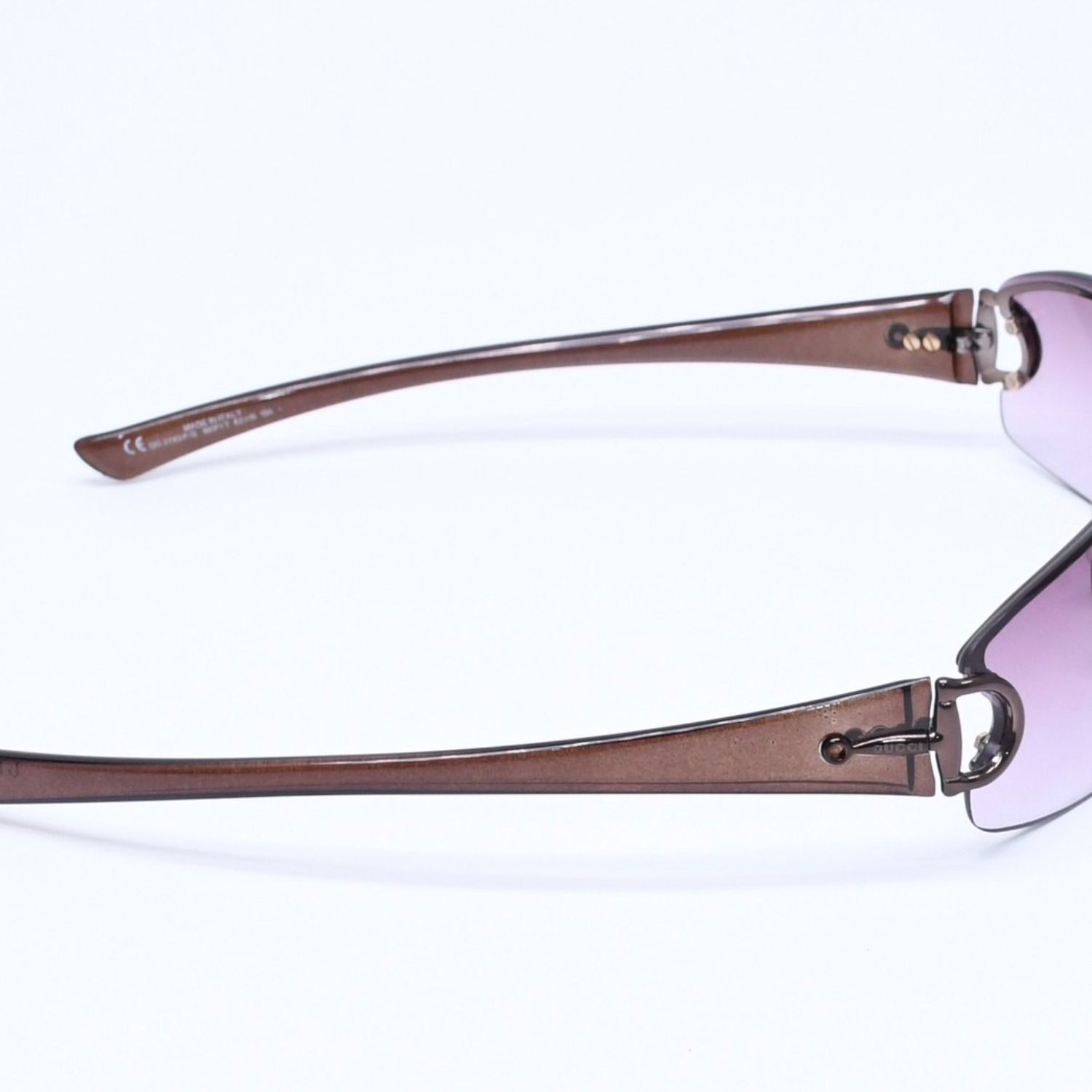 GUCCI グッチ ハーフリム サングラス アイウェア GG2743/F/S BKPYT