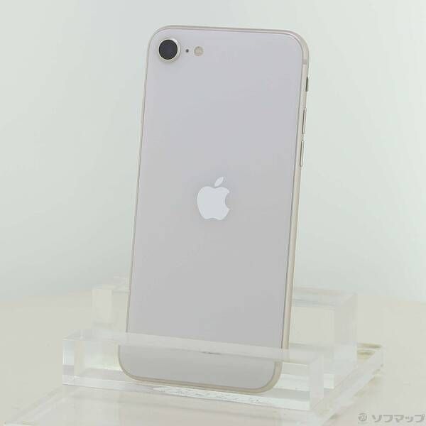 ソフマップ 〔中古品〕 iPhone SE 第3世代 64GB スターライト MMYD3J／A SIMフリー【258】