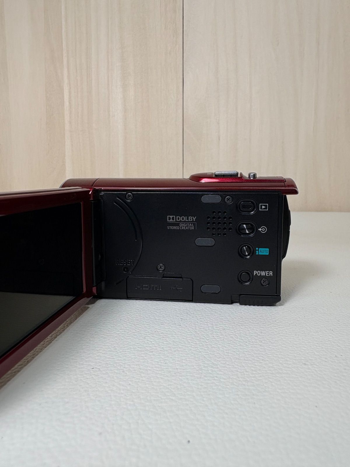 極上美品/動作◎】SONY Handycam HDR-CX170 ボルドーレッド ☆大容量