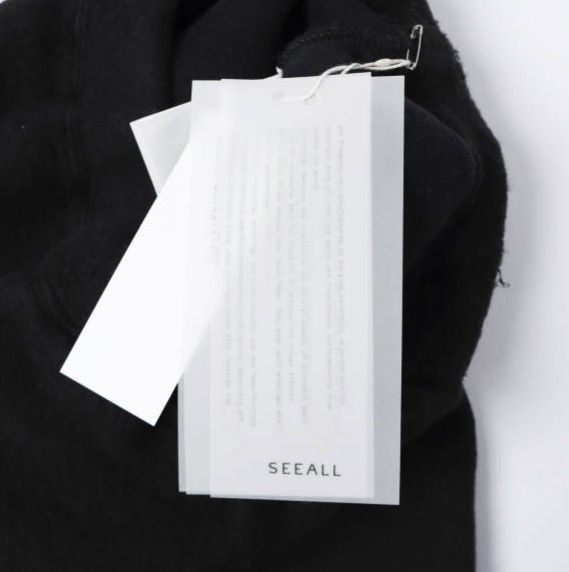 新品 SEEALL シーオール 25AW 日本製 SWEAT BUGGY PANTS ヤクウール 