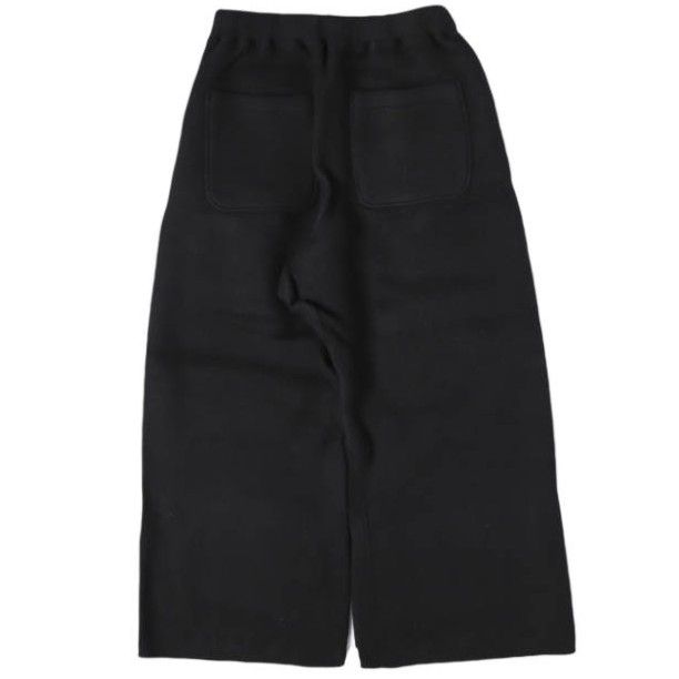 新品 SEEALL シーオール 25AW 日本製 SWEAT BUGGY PANTS ヤクウール 