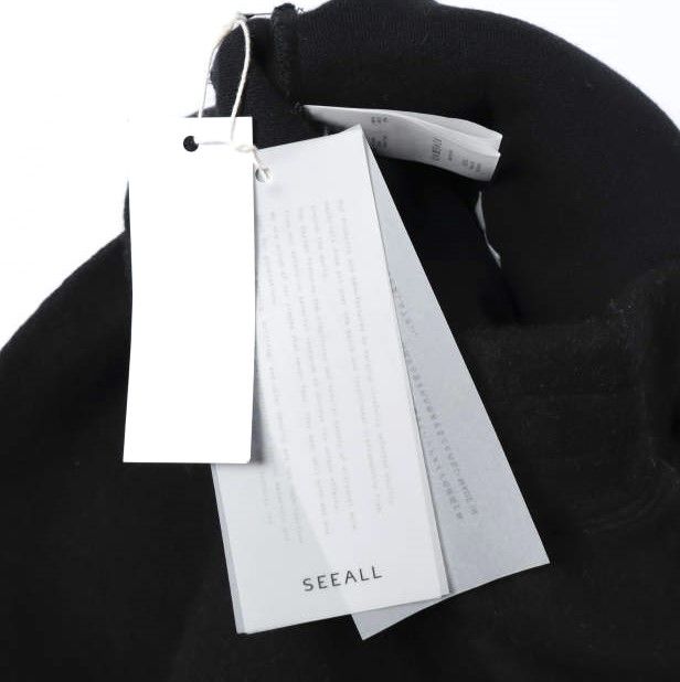 新品 SEEALL シーオール 25AW 日本製 CROPPED BUGGY SWEAT PANTS 