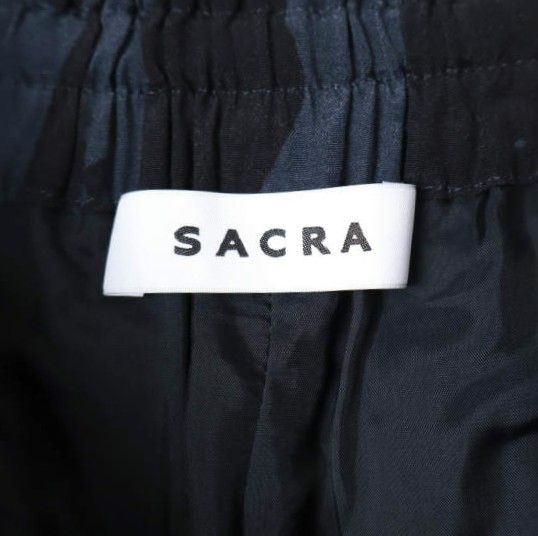 SACRA サクラ 24AW ABSTRACT PAINTING PANTS アブストラクトペイン 