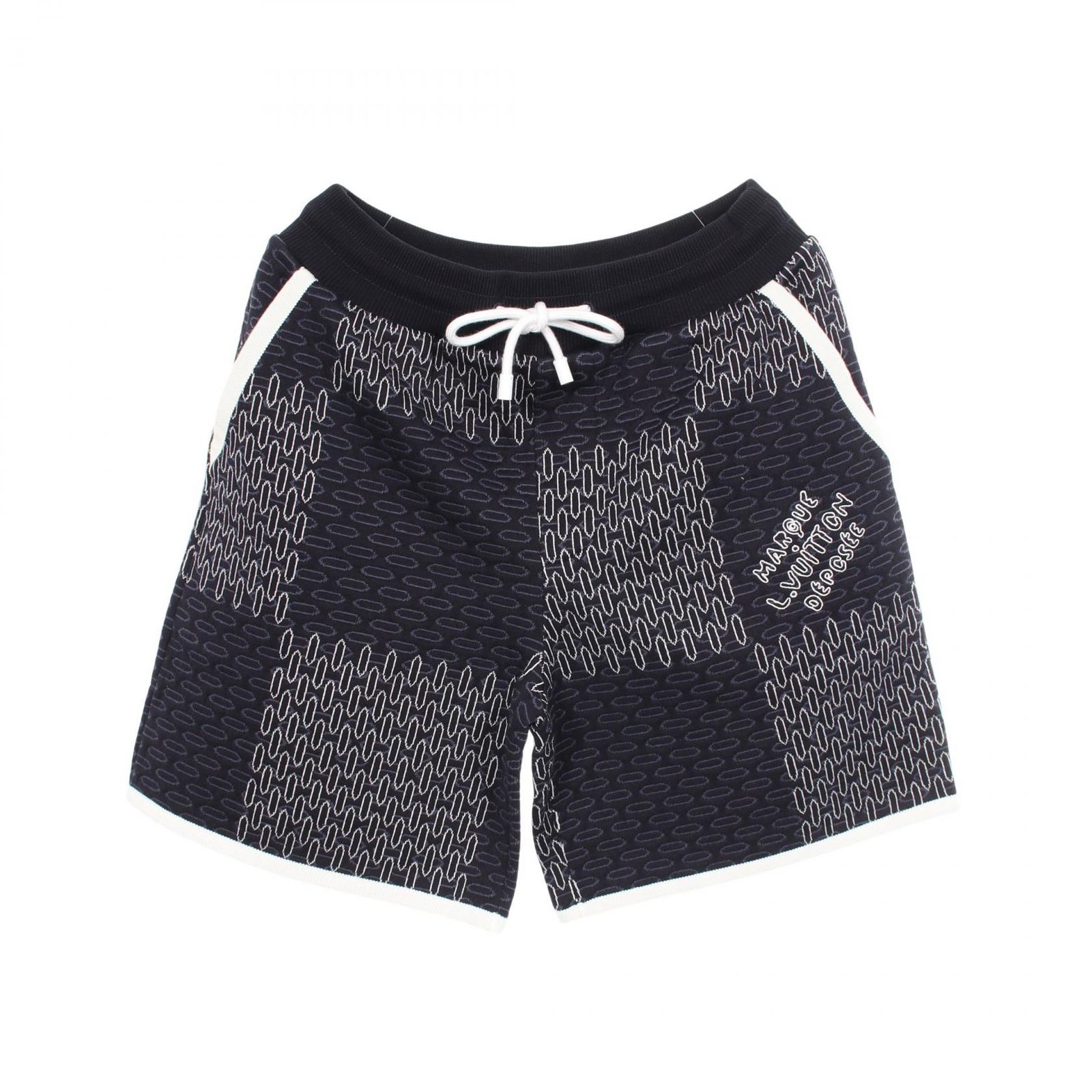 ルイ・ヴィトン LOUIS VUITTON パンツ ダミエ ハーフ RM242M NGG