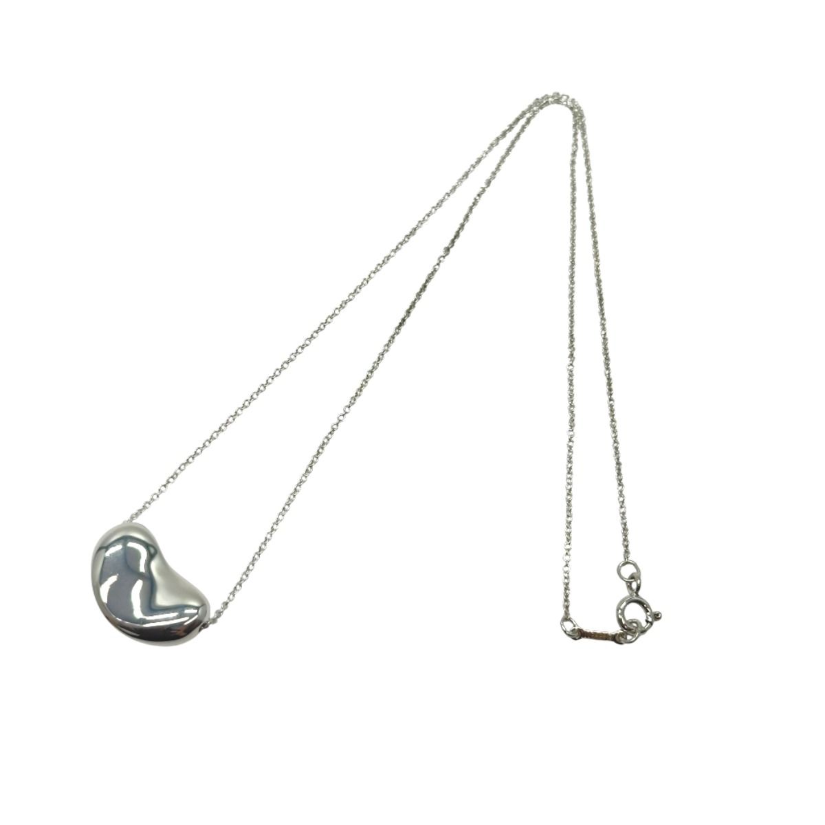 美品 TIFFANY&Co. ティファニー エルサ ペレッティ ビーンズ シルバー