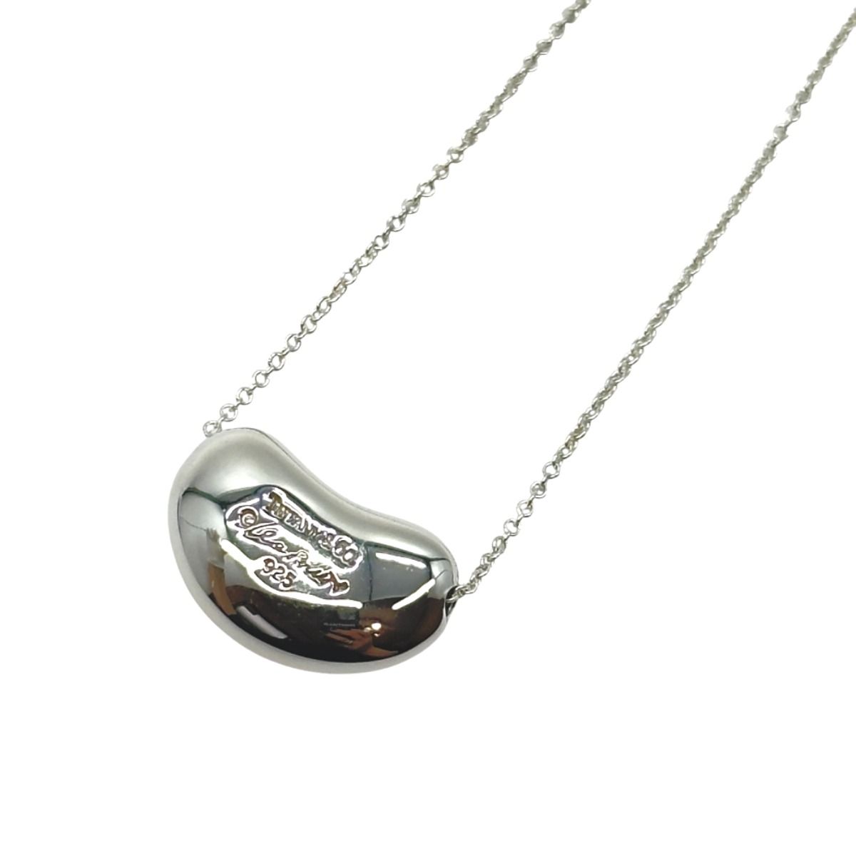 美品 TIFFANY&Co. ティファニー エルサ ペレッティ ビーンズ シルバー