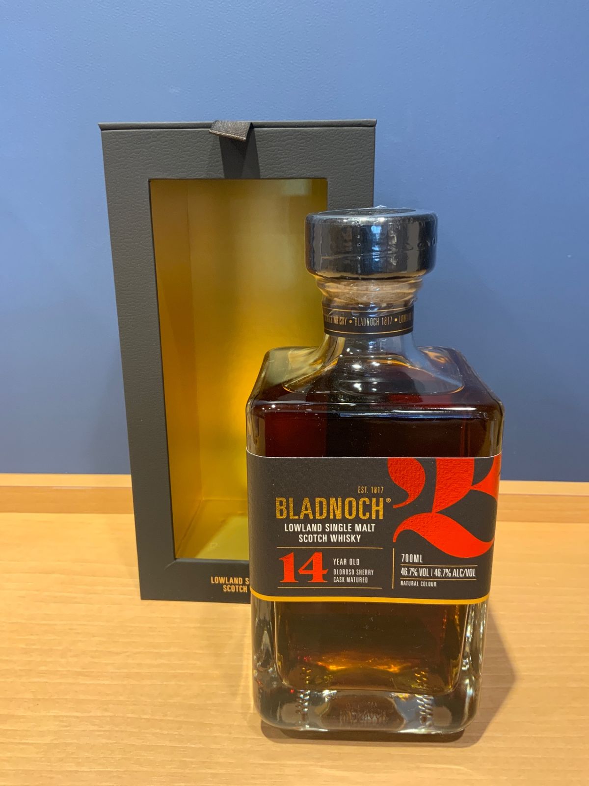 ブラッドノック 14年 700ml 46.7度 シングルモルト ローランド
