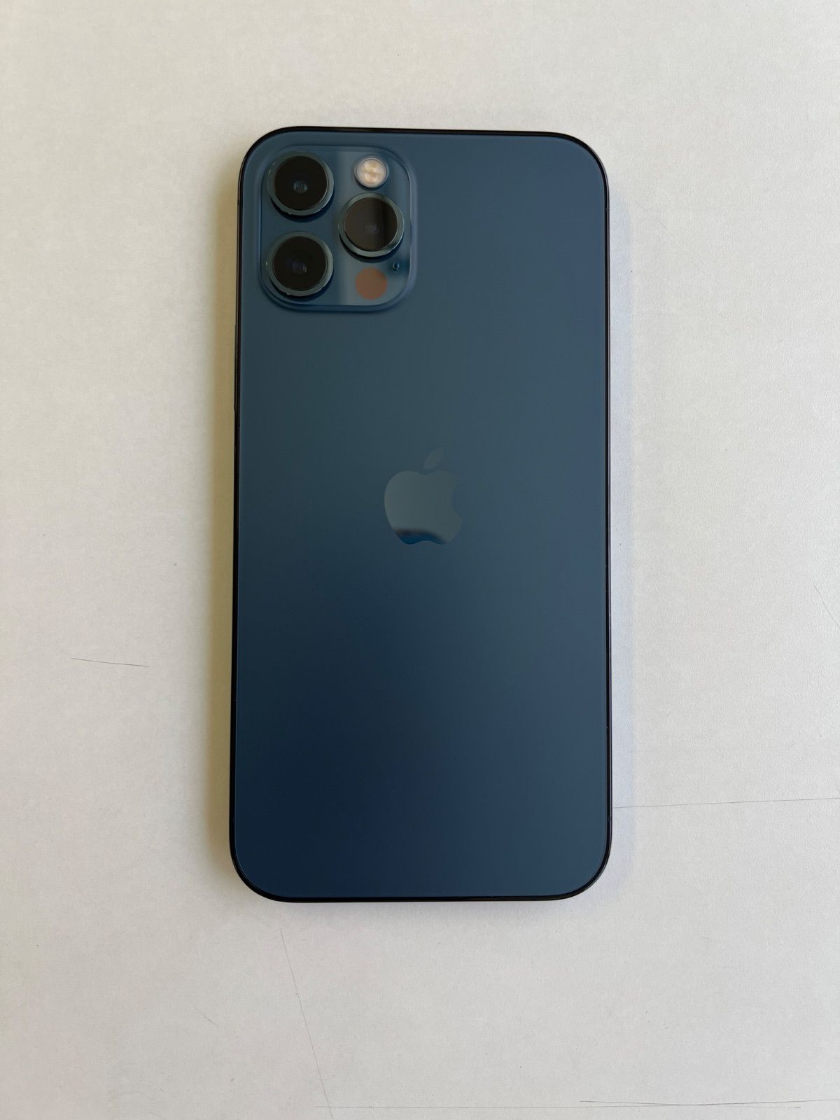 美品 iPhone 12 Pro 128GB パシフィックブルー バッテリー84% MGM83J/A - 9056