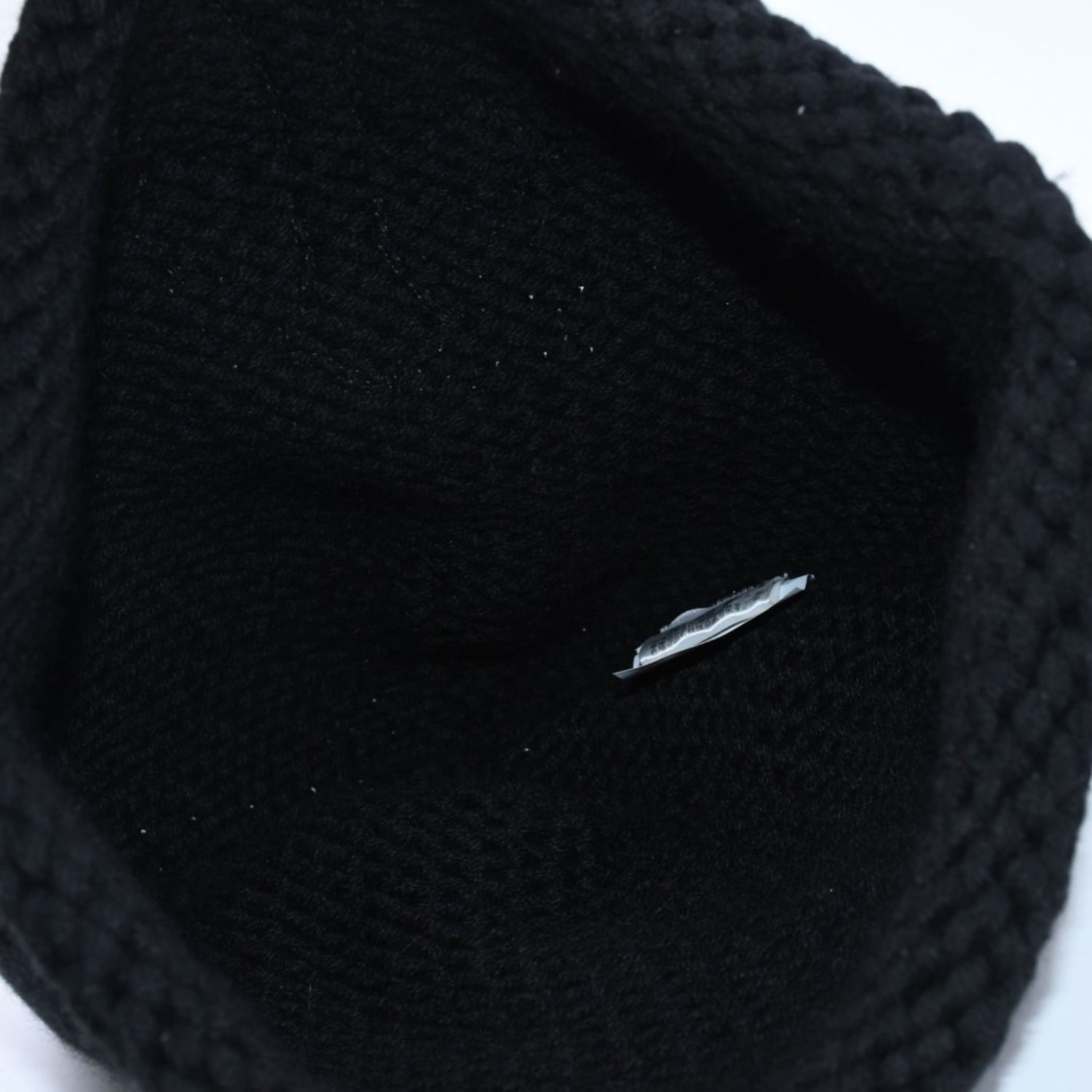 極美品 CHROME HEARTS クロムハーツ ニット帽 Beanie ビーニー クロス
