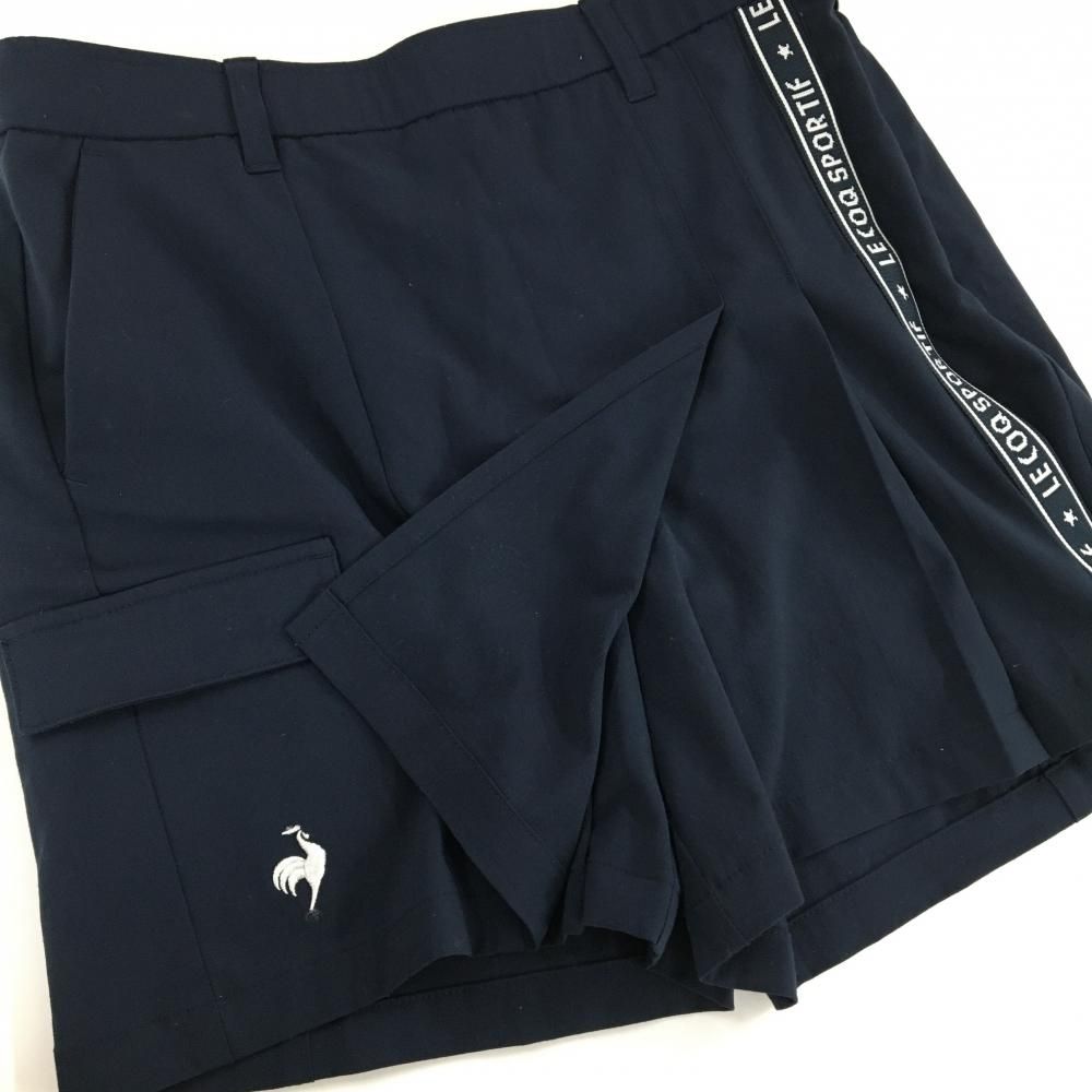 美品】ルコックゴルフ スカート ネイビー 内側インナーパンツ サイロ頃