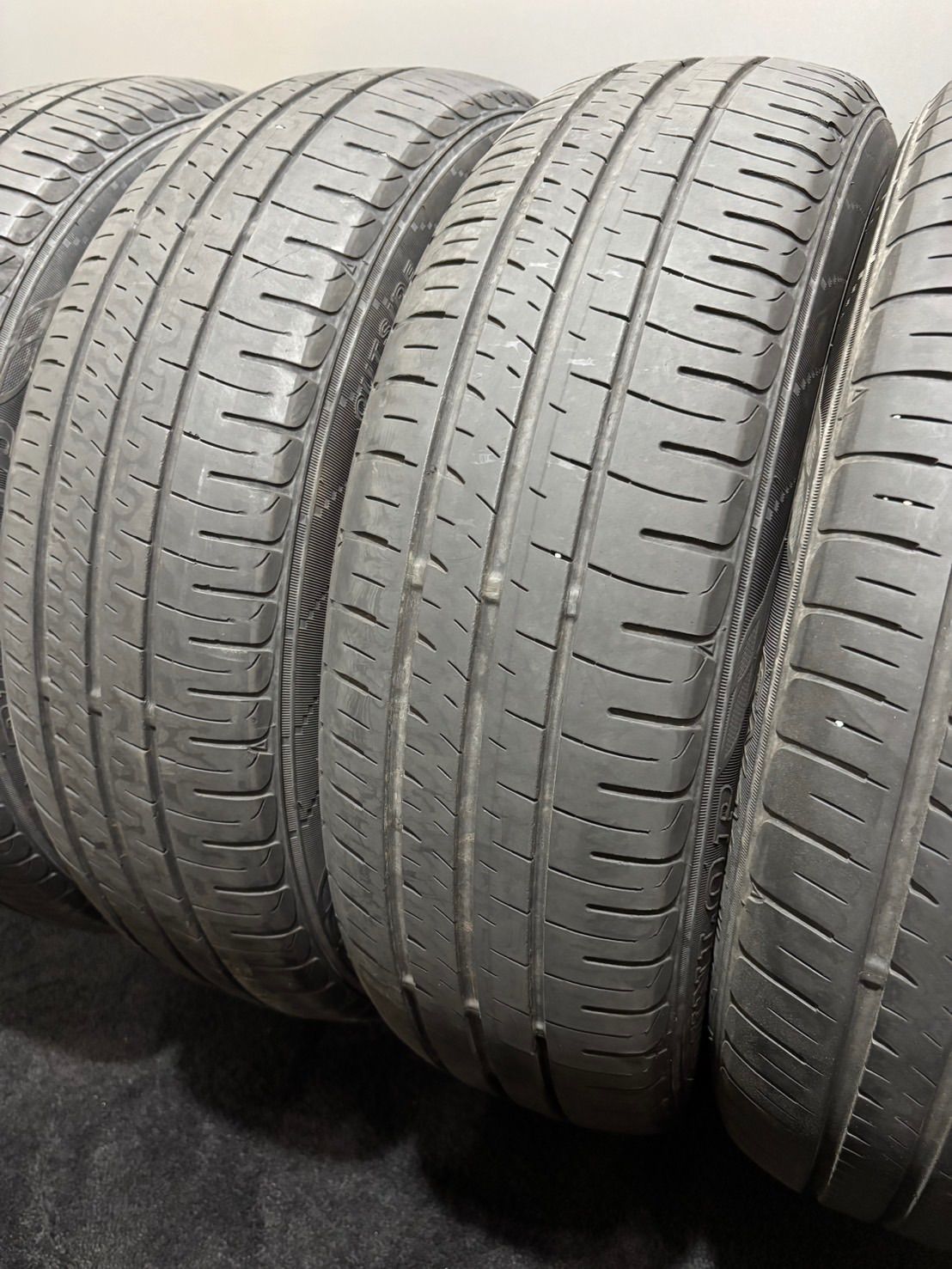 ★175/60R16 DUNLOP/ENASAVE EC204 19年製 夏タイヤ サマータイヤ 4本 ダンロップ エナセーブ ラクティス イグニス (南1-M742)