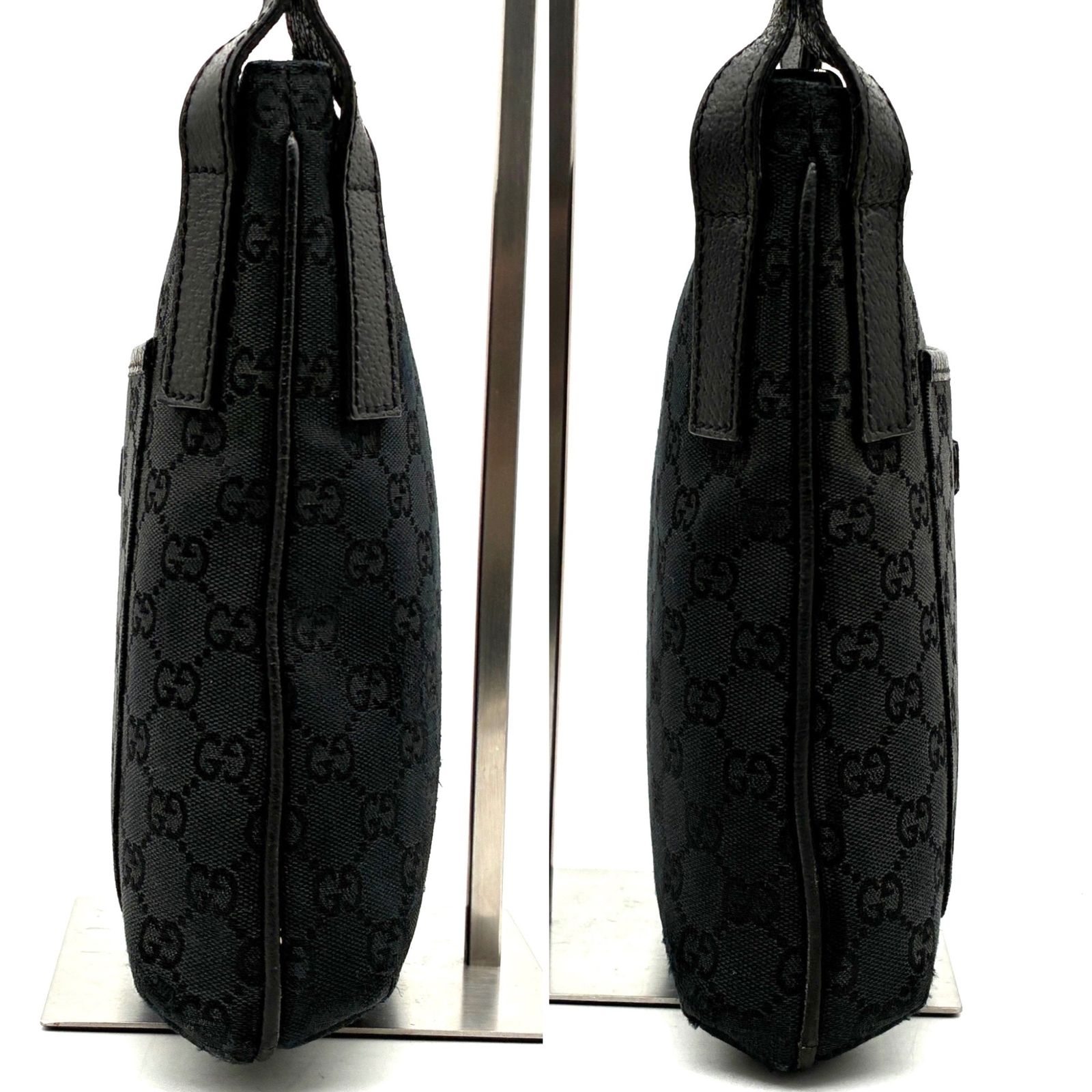 グッチ GUCCI GGキャンバス ショルダーバッグ クロスボディ サコッシュ