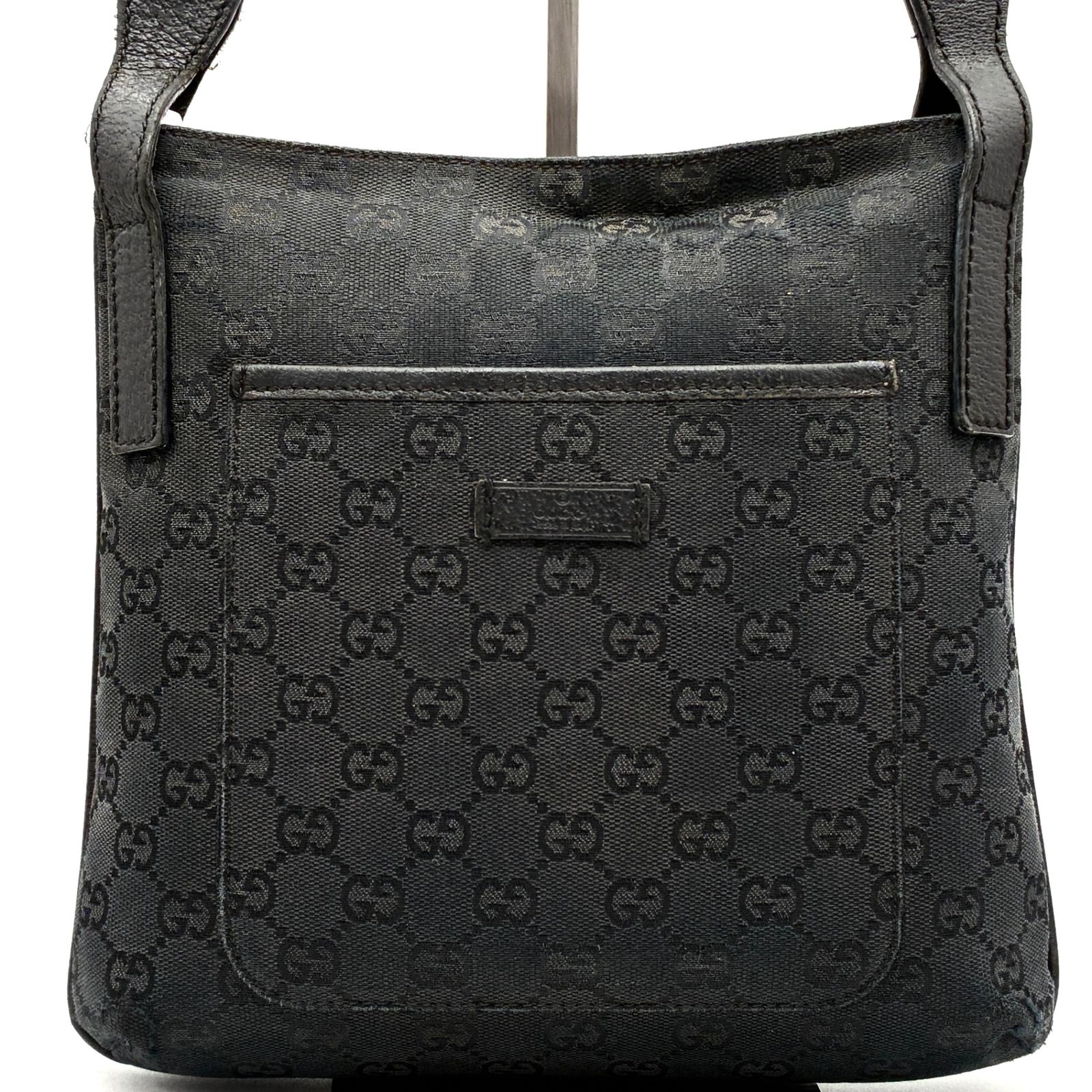グッチ GUCCI GGキャンバス ショルダーバッグ クロスボディ サコッシュ