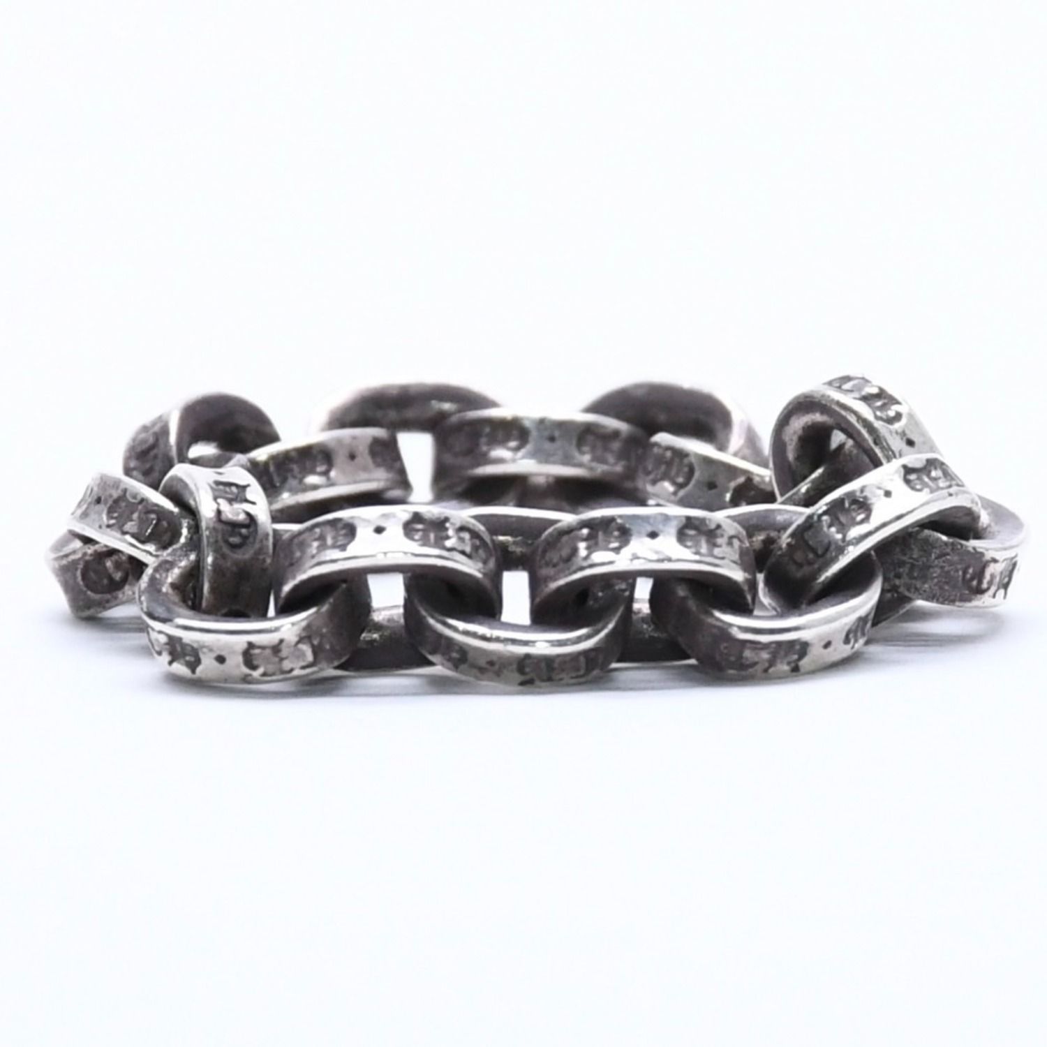 CHROME HEARTS クロムハーツ ペーパーチェーンリング 指輪 サイズ9号