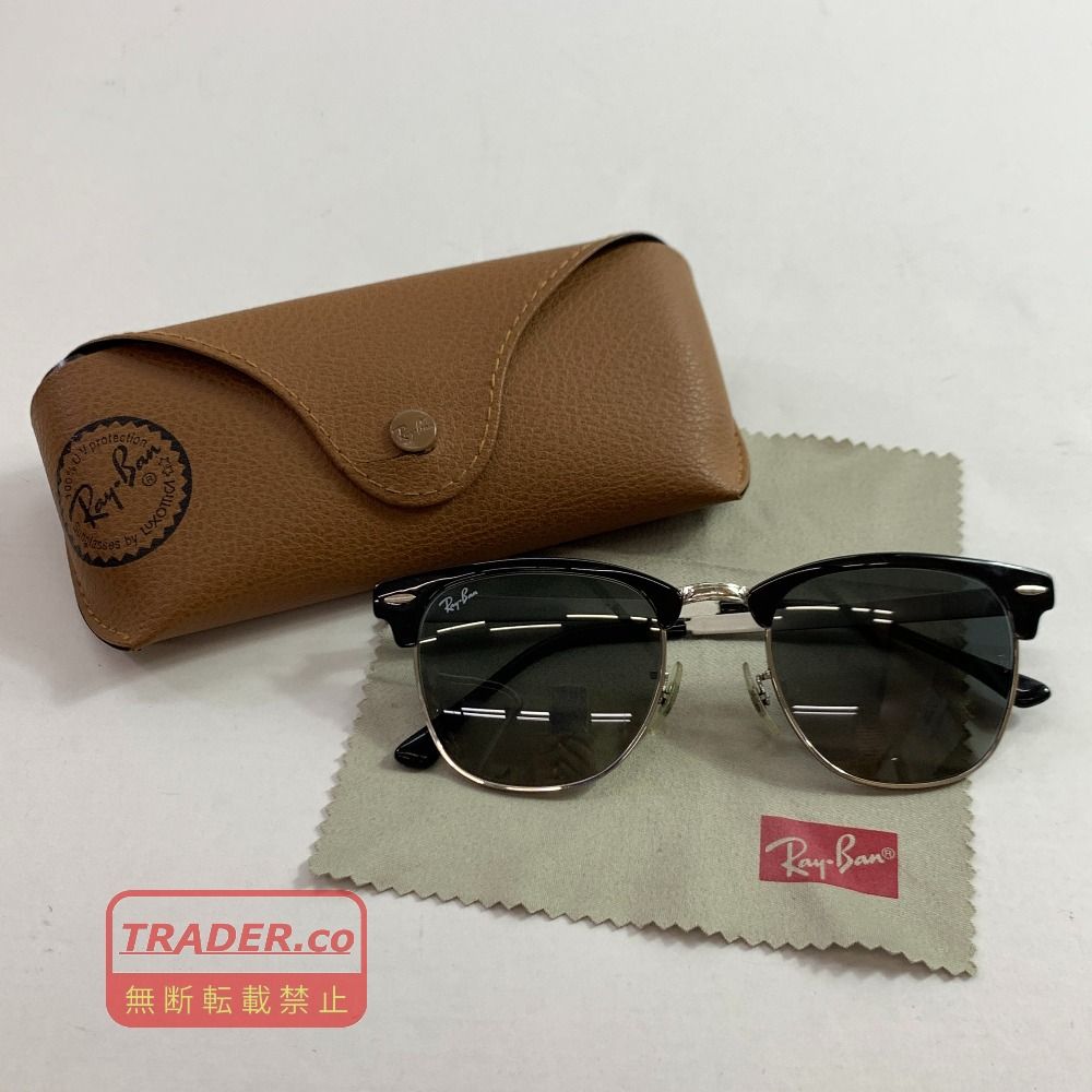 04w7340▽※【中古】Ray-Ban レイバン RB3716 9004/71 51□21 145 3N CLUBMASTER クラブマスター サングラス【八王子店】