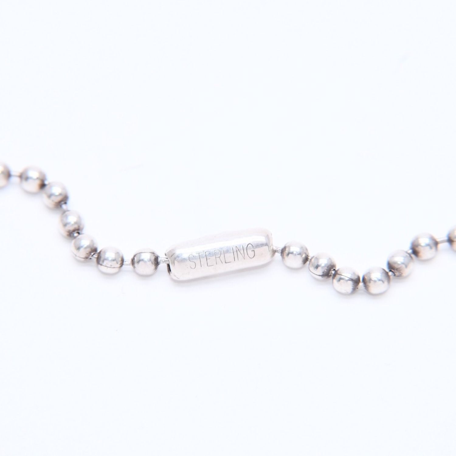 CHROME HEARTS クロムハーツ BALL CHAIN NECKLACE 30inch ボール