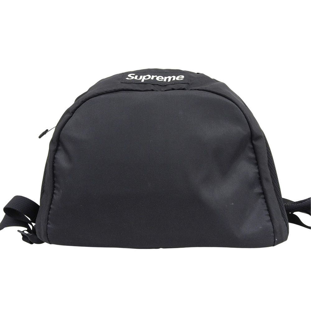 l*9様 シュプリーム 17AW Backpack バックパックCORDURA黒 Supreme シュプリーム Cordura Ripstop Nylon Backpack リュック