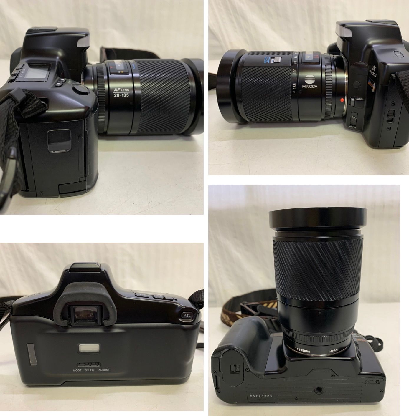 MINOLTA α-5700i a-101si フィルム一眼レフカメラ ミノルタ 純正 