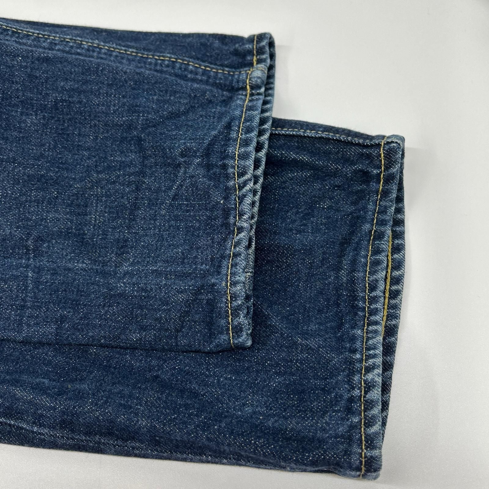 GANRYU ガンリュウ 16AW インディゴ ER-P001 セルビッジ サルエルデニムパンツ S GANRYU ガンリュウ 16AW インディゴ ER-P001 セルビッジ サルエル