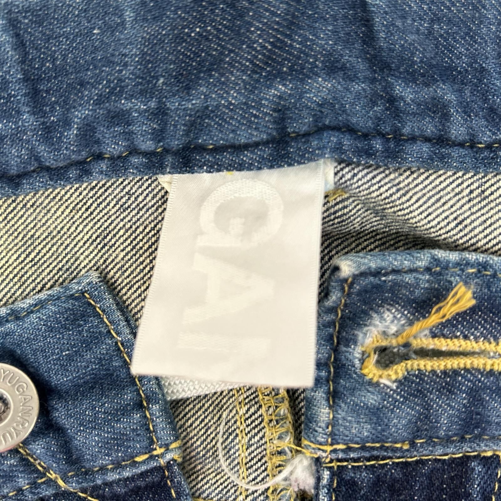GANRYU ガンリュウ 16AW インディゴ ER-P001 セルビッジ サルエル