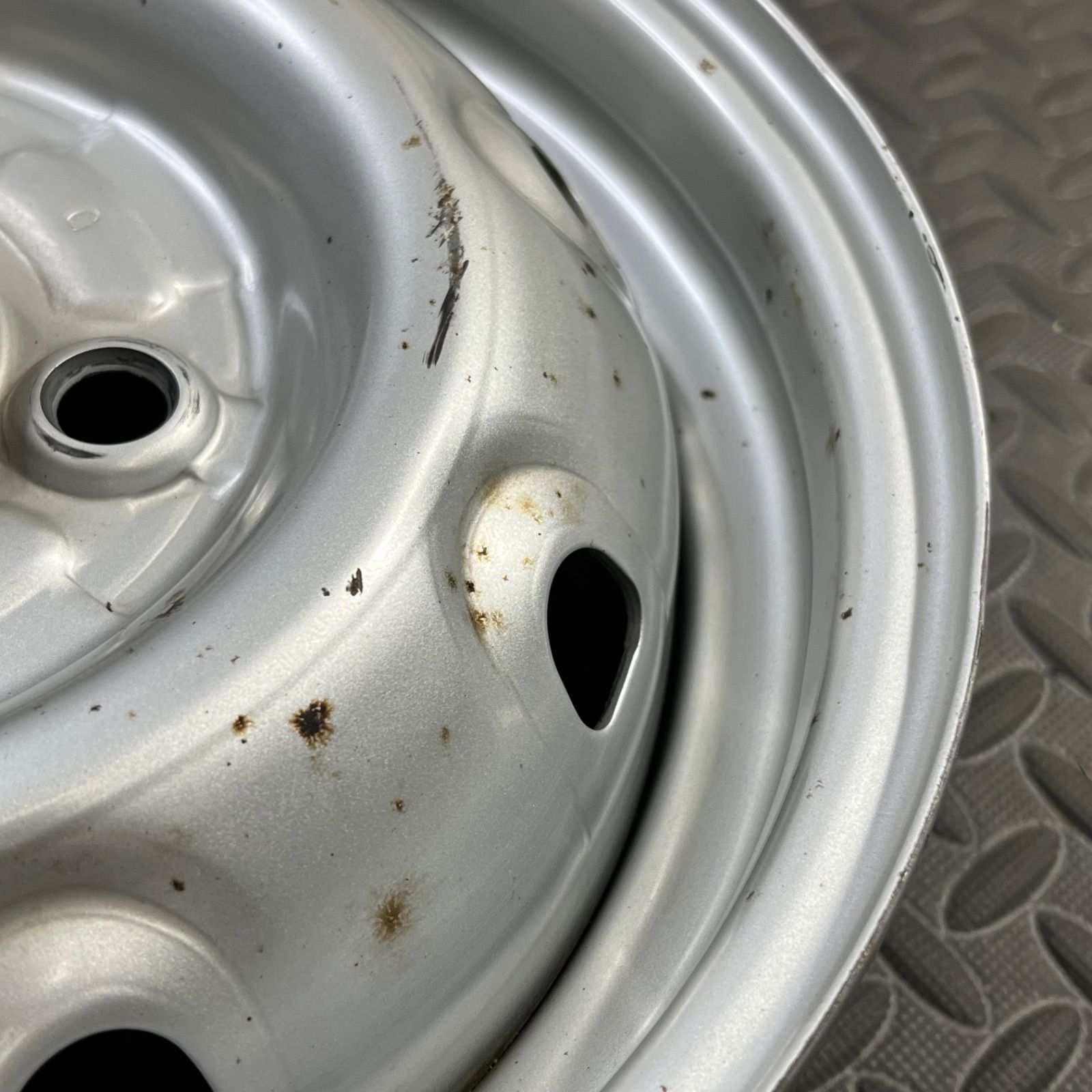 スズキ キャリィ エブリィ DA52T DA52V 純正スチールホイール 12×4J+45
