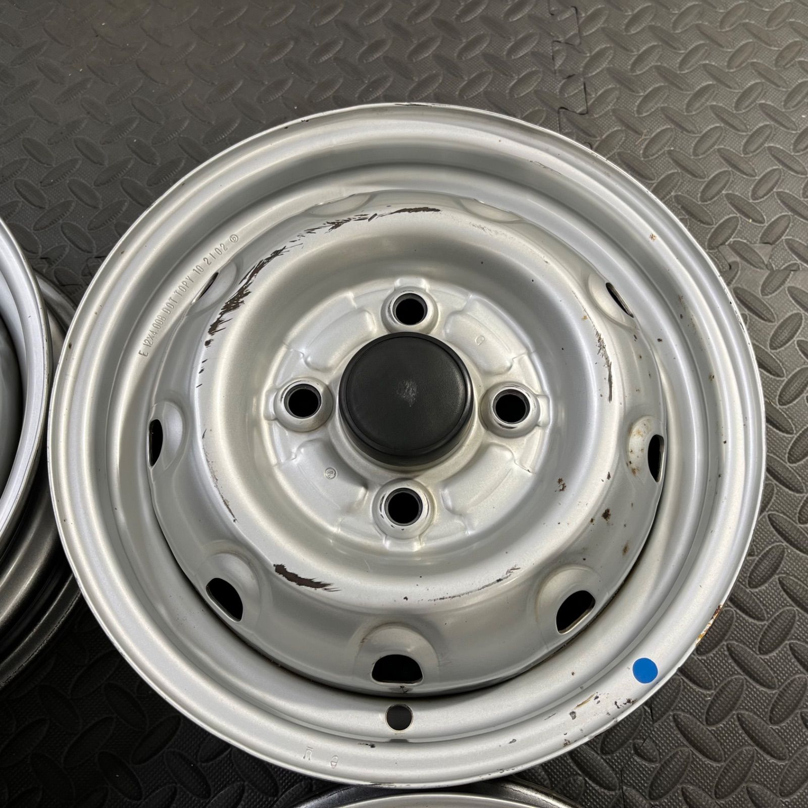 スズキ キャリィ エブリィ DA52T DA52V 純正スチールホイール 12×4J+45 