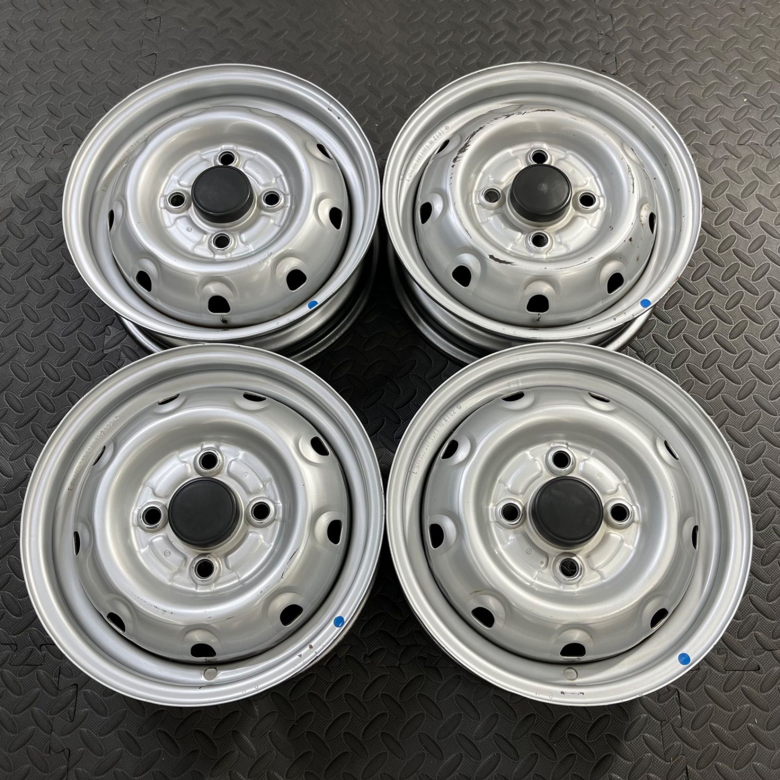 スズキ キャリィ エブリィ DA52T DA52V 純正スチールホイール 12×4J+45