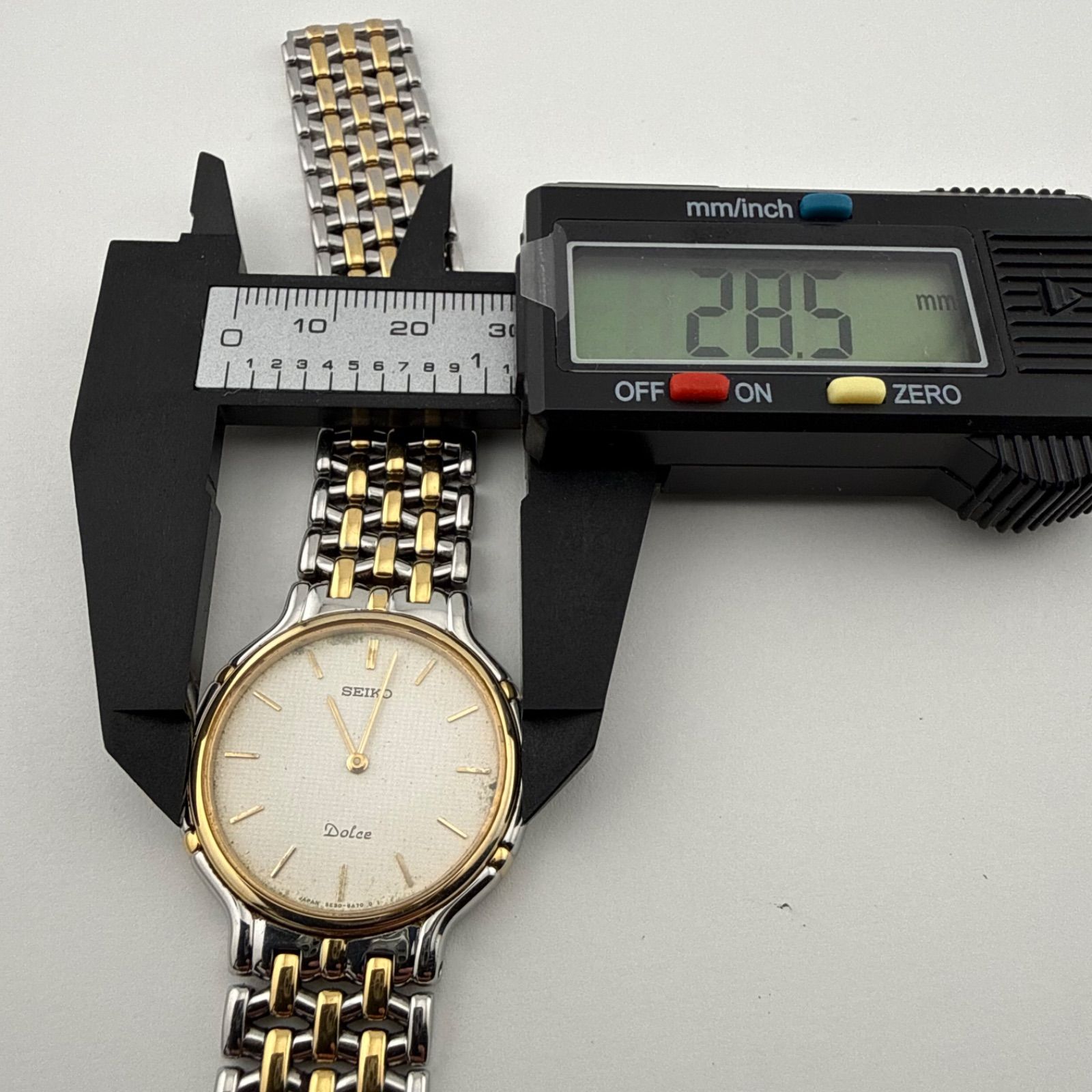 SEIKO 5E30-6A00 セイコー DOLCE ドルチェ メンズ 腕時計 ジャンク 不