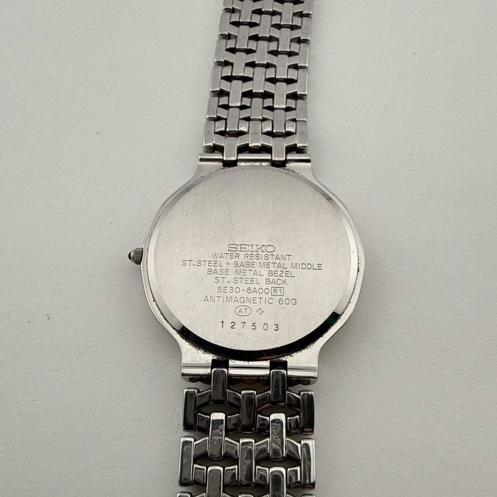 SEIKO 5E30-6A00 セイコー DOLCE ドルチェ メンズ 腕時計 ジャンク 不 