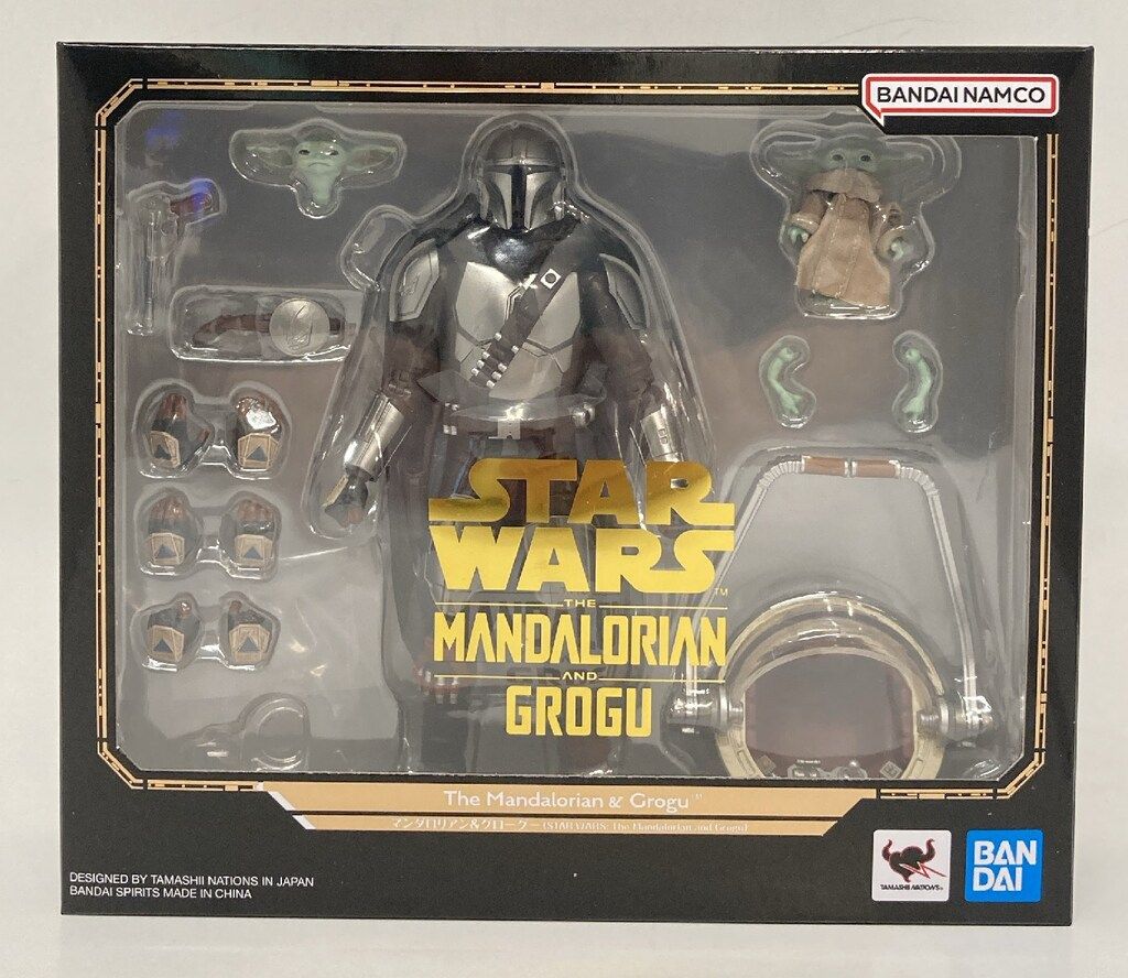 バンダイ S.H.Figuarts マンダロリアン&グローグー(STAR WARS: The Mandalorian and Grogu)