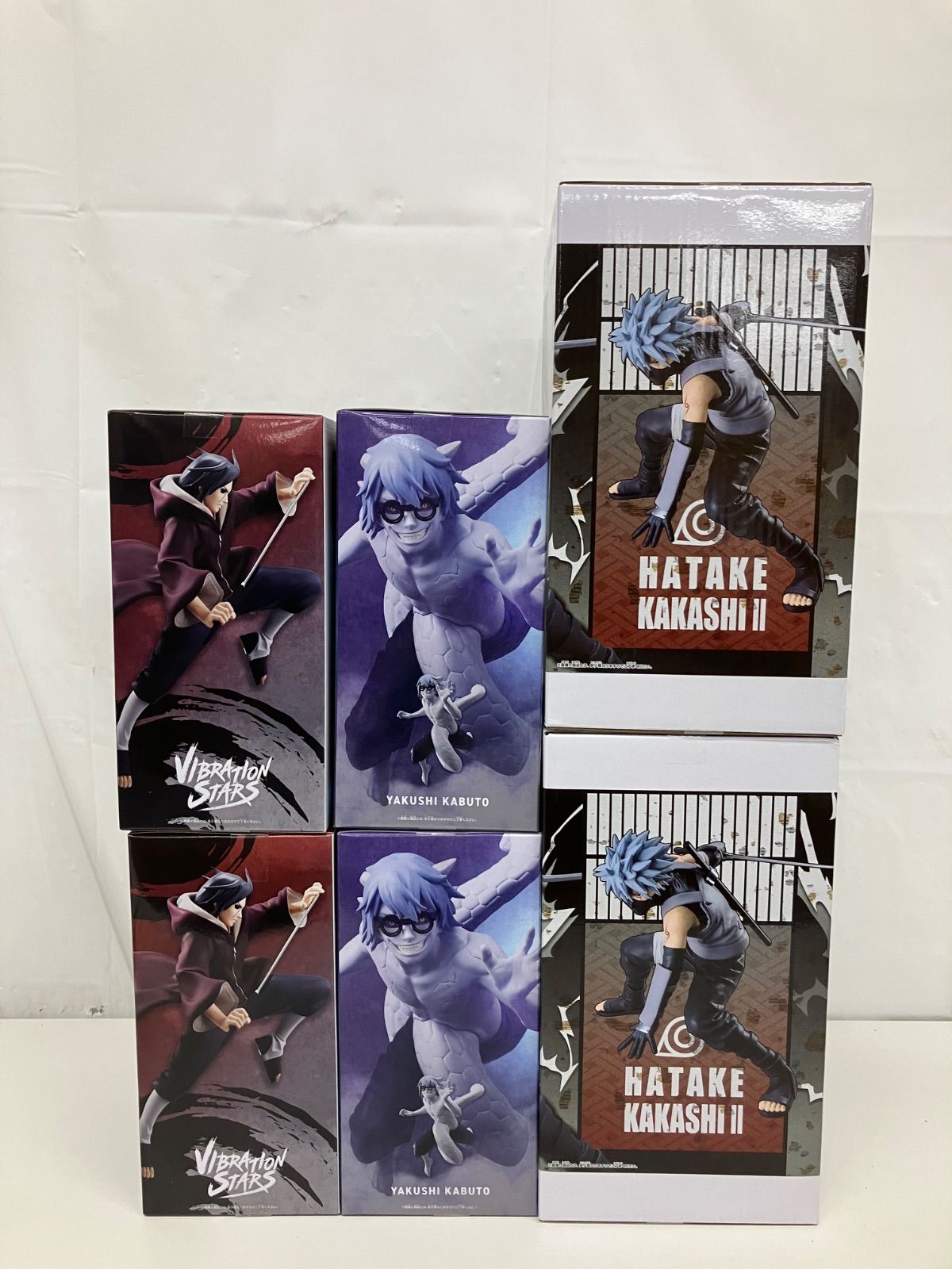 未開封 NARUTO 疾風伝 フィギュア 3種6個セット LF7487 f101 - メルカリ
