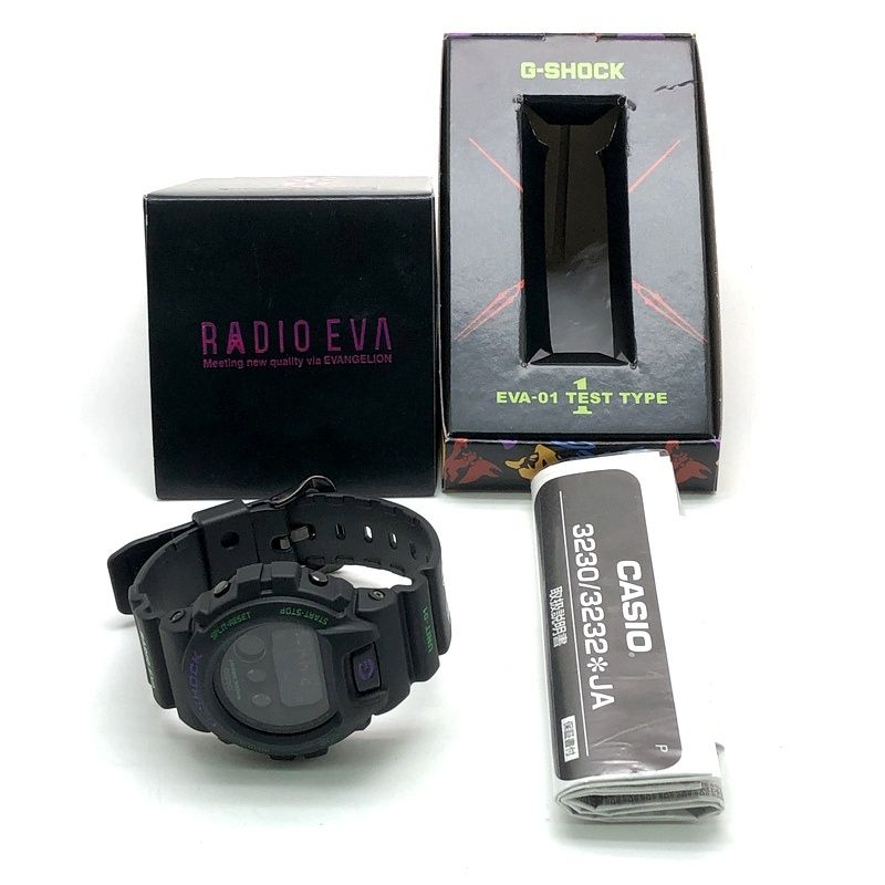 G-SHOCK ジーショック DW-6900FS EVANGELION feat RADIO EVA 限定
