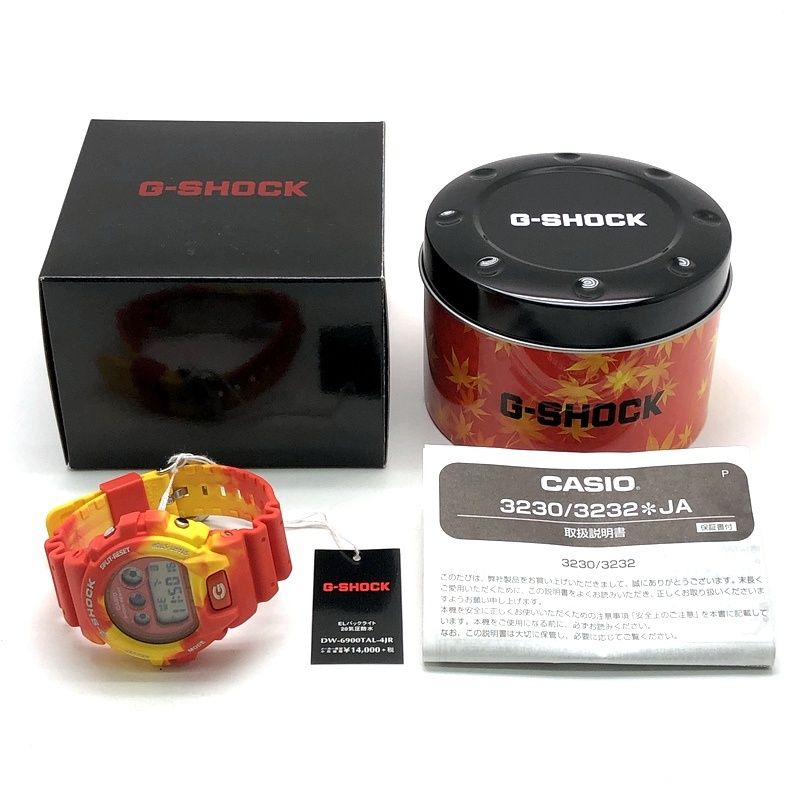 G-SHOCK ジーショック DW-6900TAL-4 Kyo Momiji Color 紅葉カラー