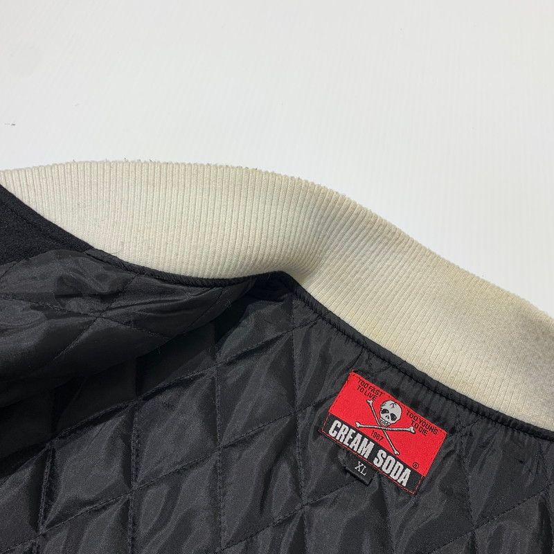 中古品】 CREAM SODA クリーム ソーダ CREAM SODA 1967 STADIUM JACKET