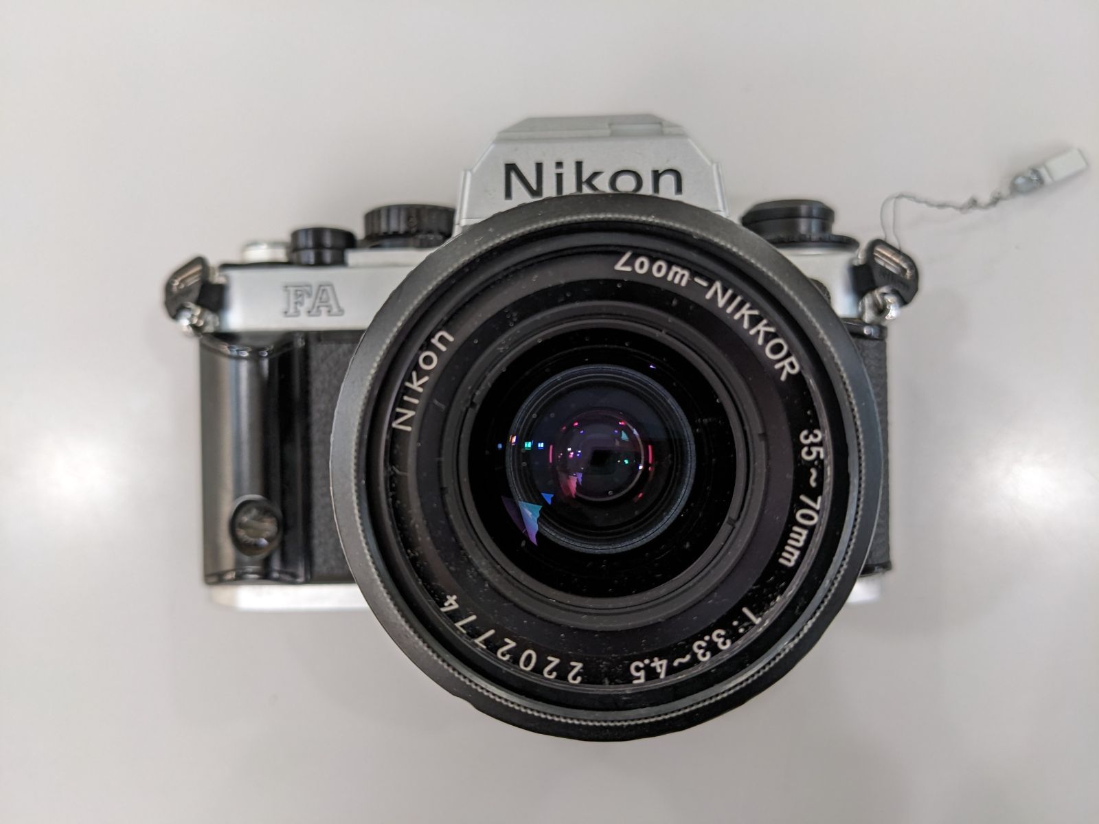 ジャンク品】Nikon FA フィルムカメラ 一眼レフセット ニコン【動作